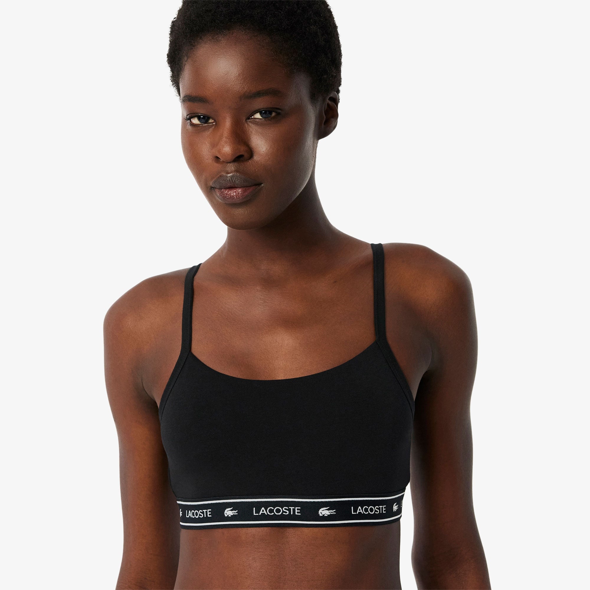 Lacoste Kadın Siyah Bra