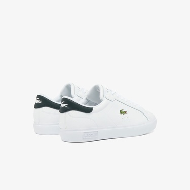  Lacoste Powercourt Erkek Beyaz Sneaker
