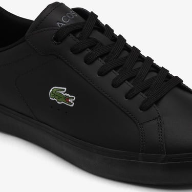 Lacoste Powercourt Erkek Siyah Sneaker