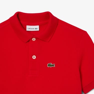  Lacoste Çocuk Regular Fit Kırmızı Polo
