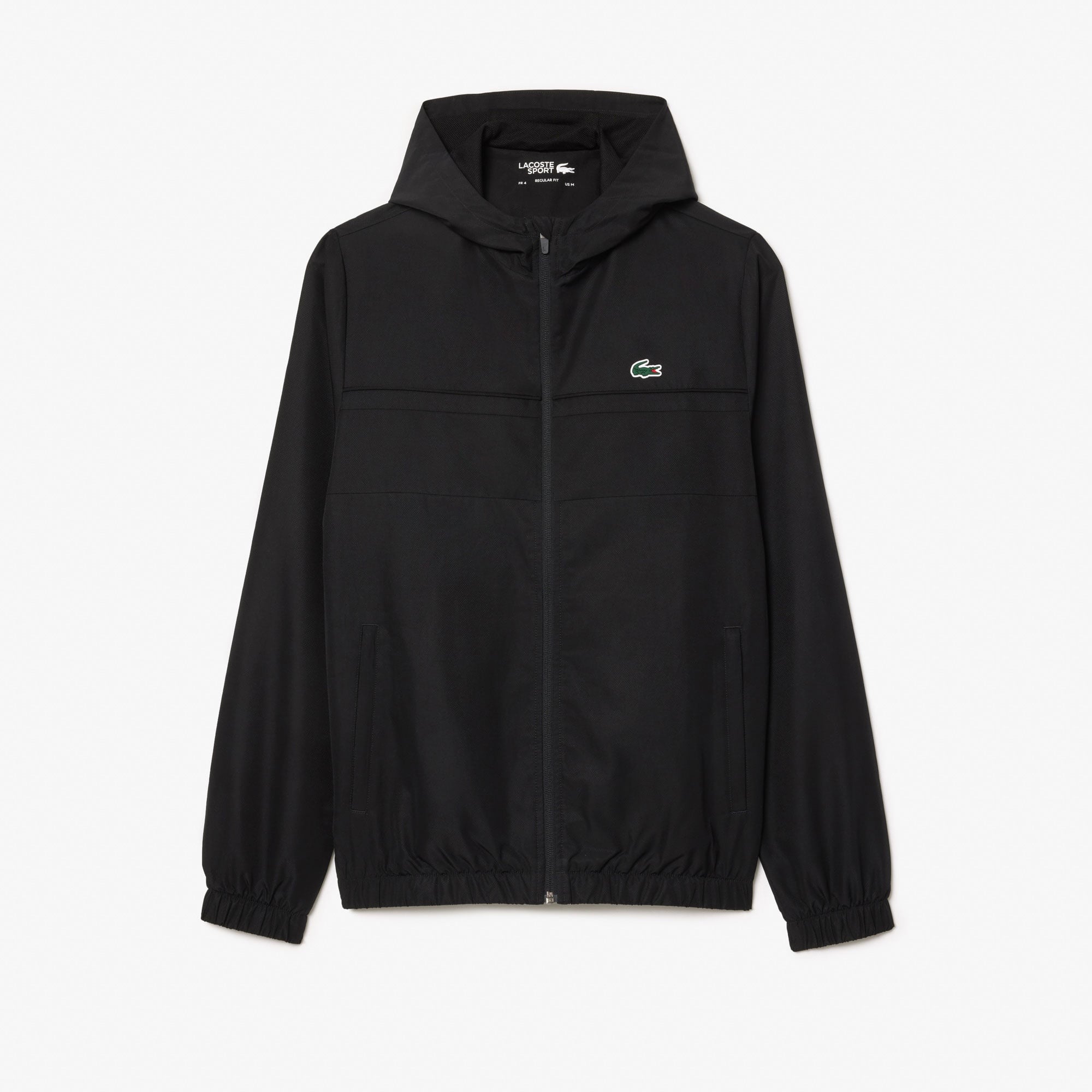 Lacoste Erkek Regular Fit Kapüşonlu Siyah Eşofman Takımı