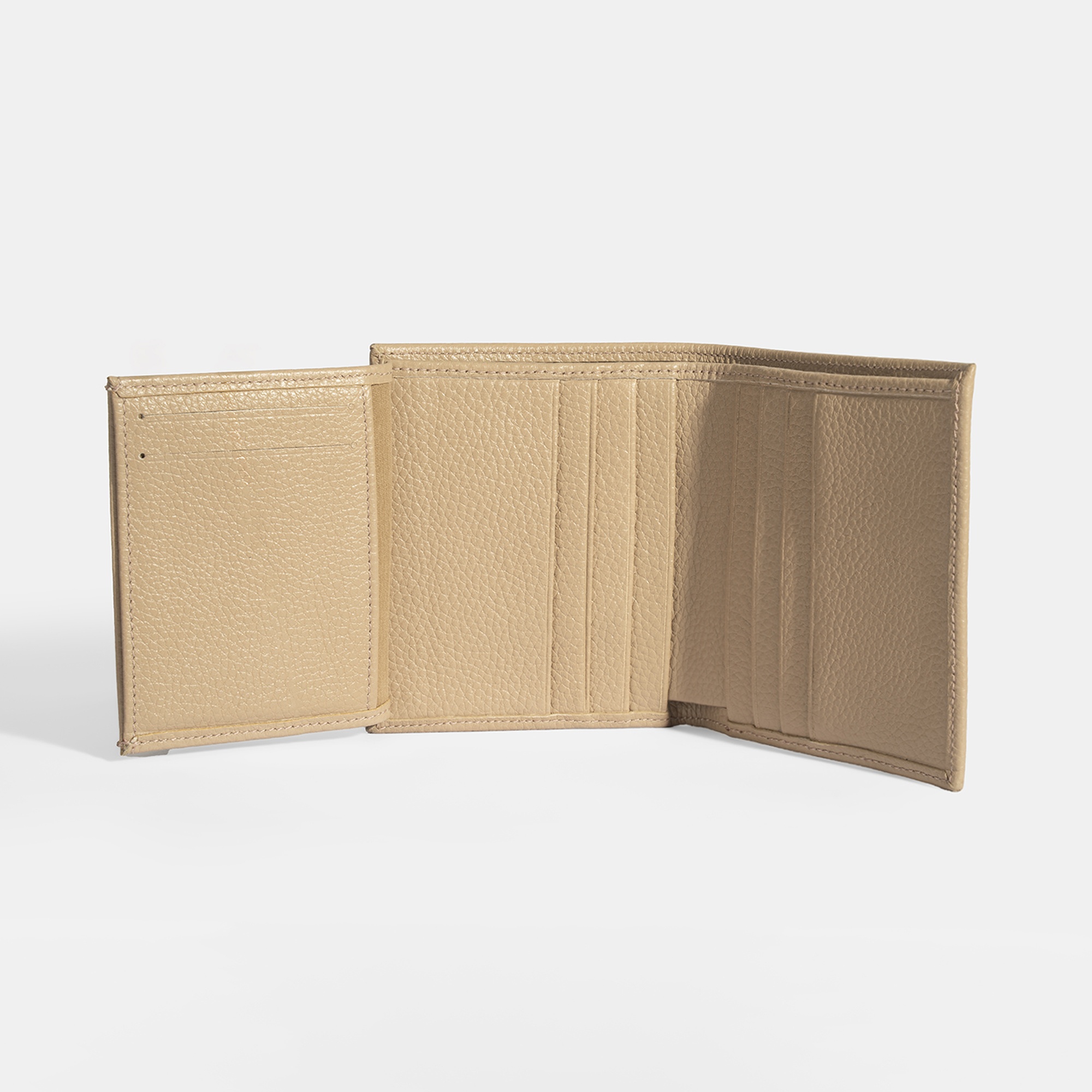 Kadın Bej Deri Cüzdan