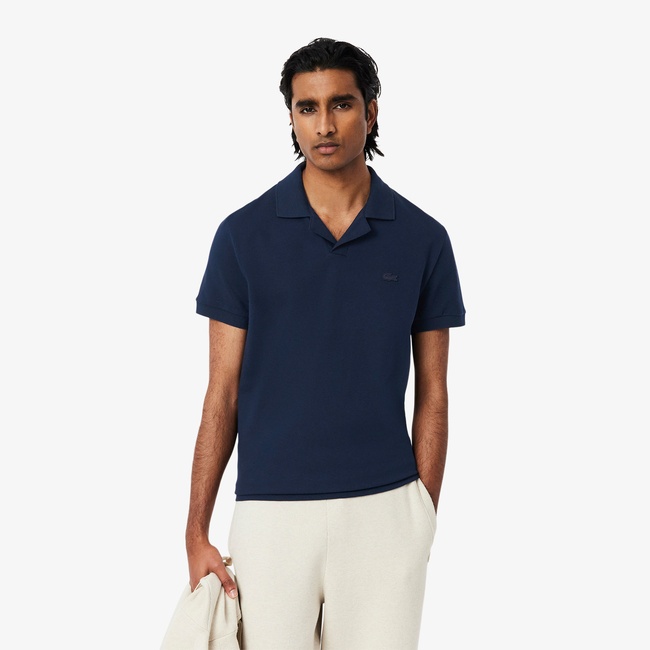  Lacoste Paris Erkek Classic Fit Lacivert Polo