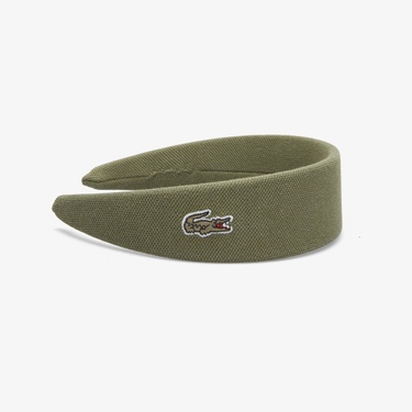  Lacoste Kadın Haki Saç Bandı