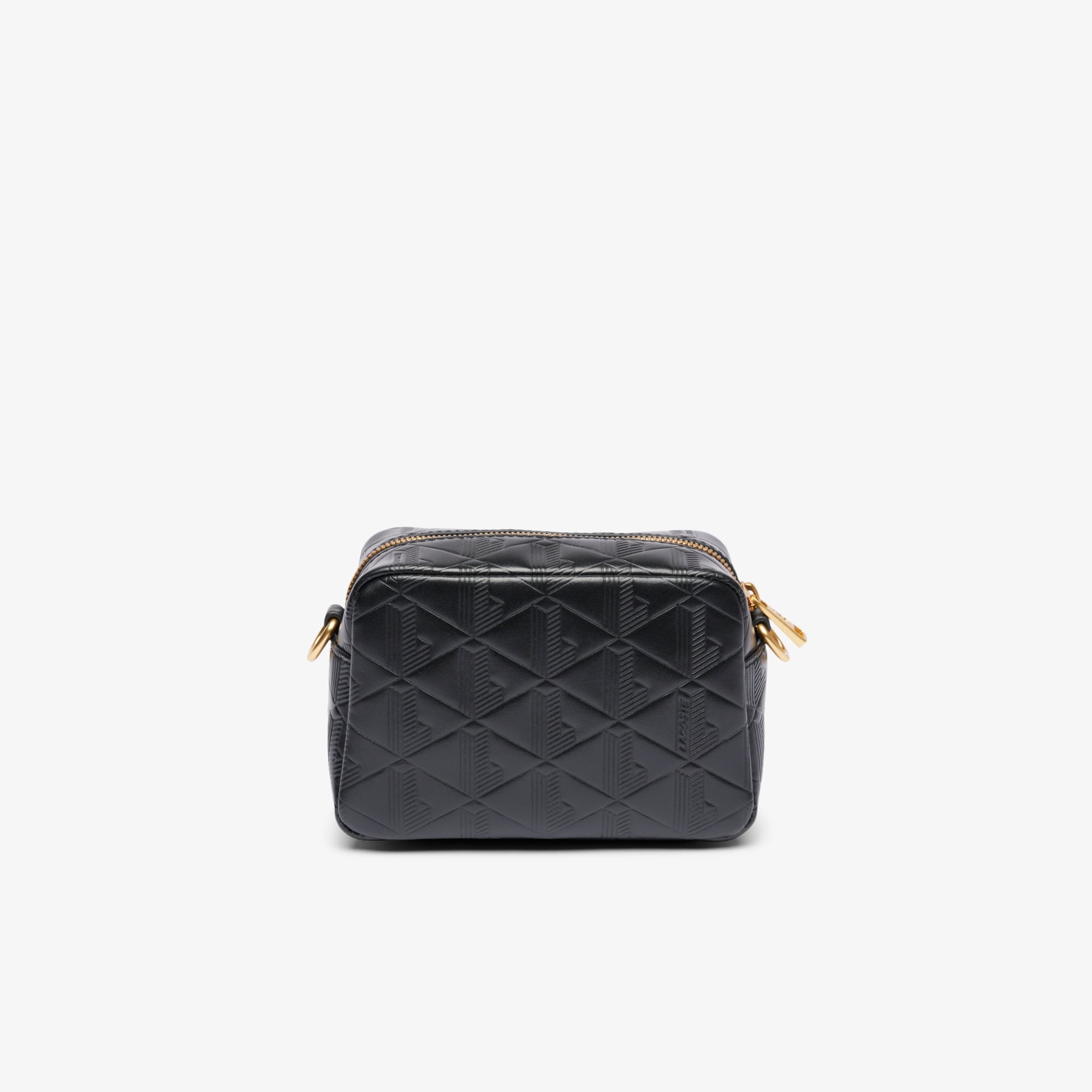 Maheki Kadın Monogram Deri  Siyah Postacı Çantası