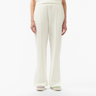  Lacoste Kadın Relaxed Fit Beyaz Pantolon