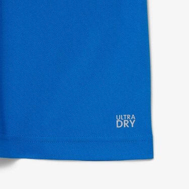  Lacoste Sport X Novak Djokovic Erkek Regular Fit Baskılı Lacivert Polo