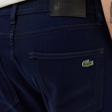  Lacoste Erkek Slim Fit Lacivert Jean Pantolon