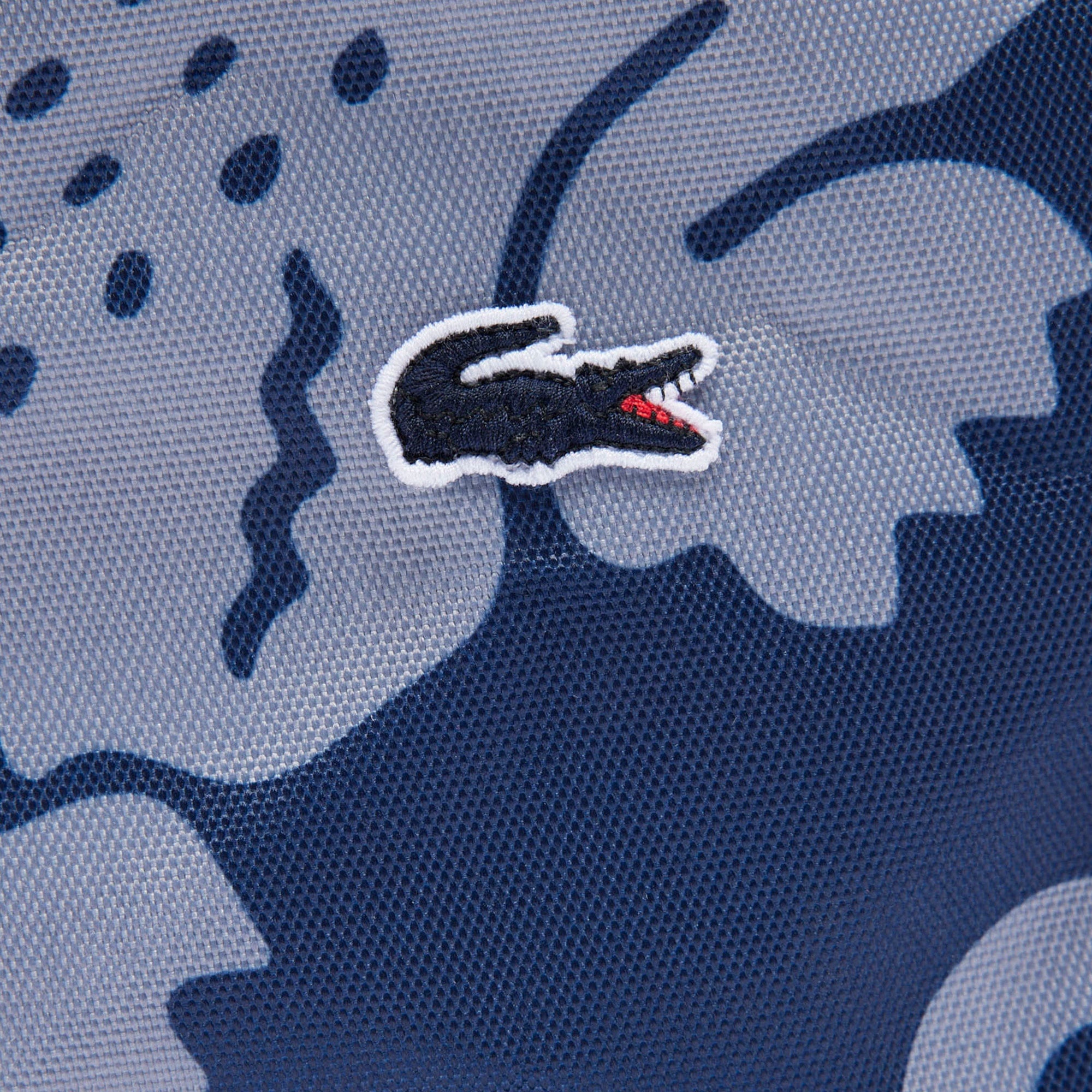 Lacoste Neocroc Unisex Baskılı Lacivert Sırt Çantası