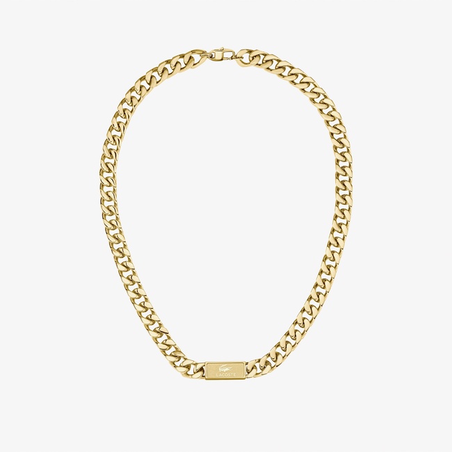  Lacoste Erkek Sarı Kolye