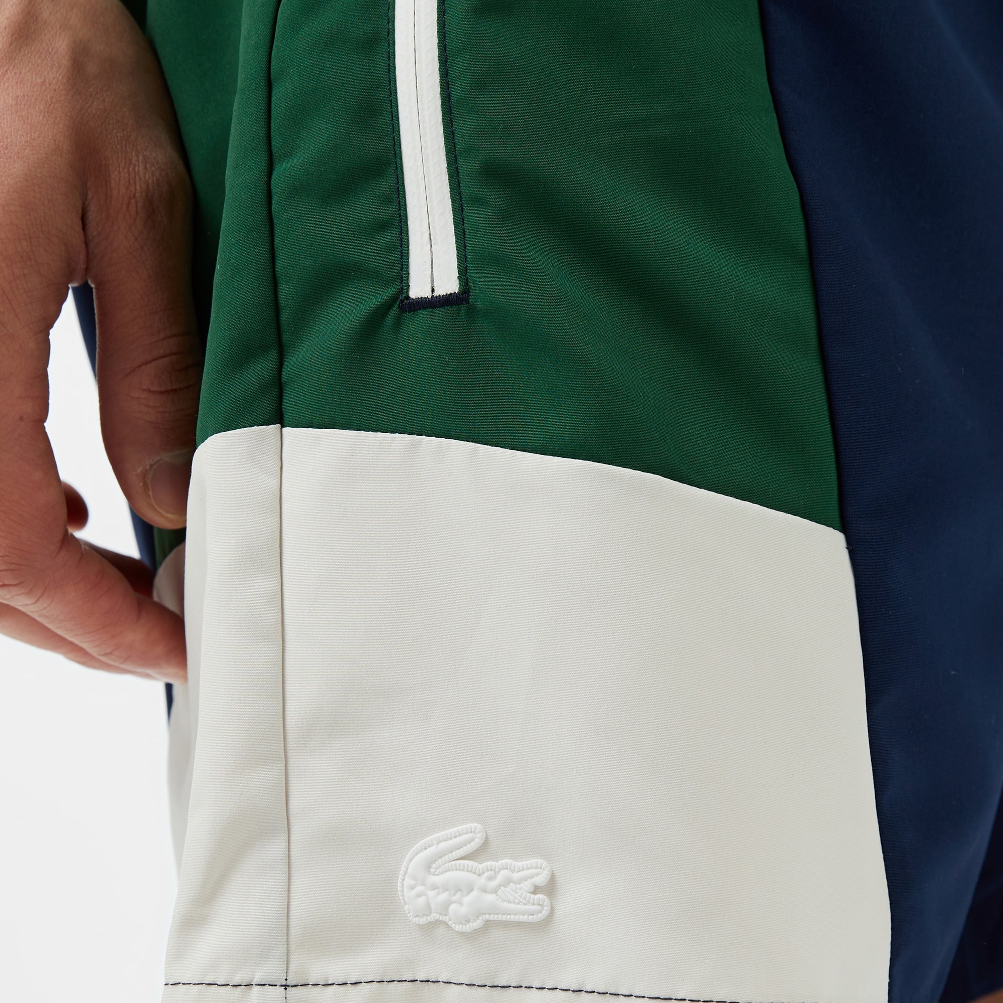 Erkek Renk Bloklu Lacivert Mayo