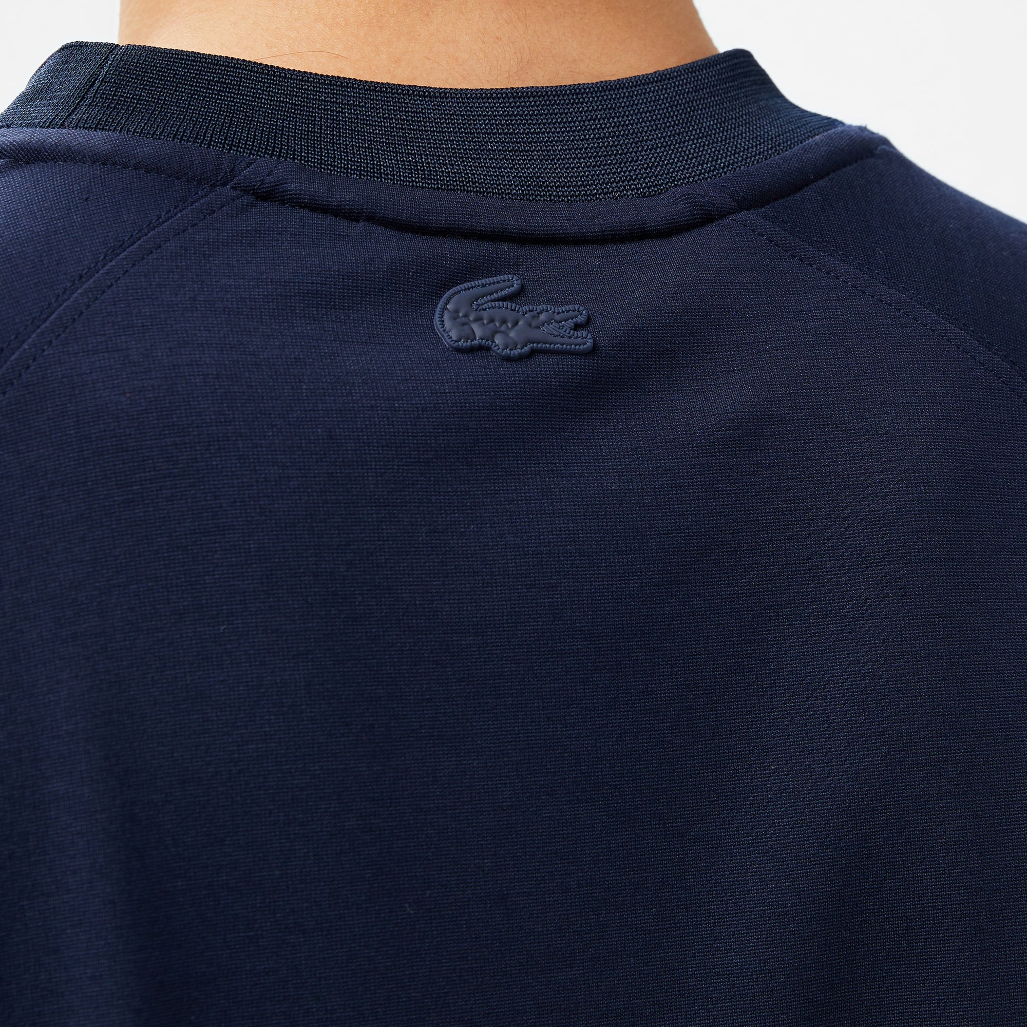 Lacoste Erkek Oversize Fit Bisiklet Yaka Lacivert T-Shirt