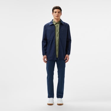  Erkek Regular Fit Gömlek Yaka Lacivert Ceket