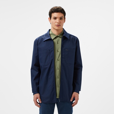  Erkek Regular Fit Gömlek Yaka Lacivert Ceket