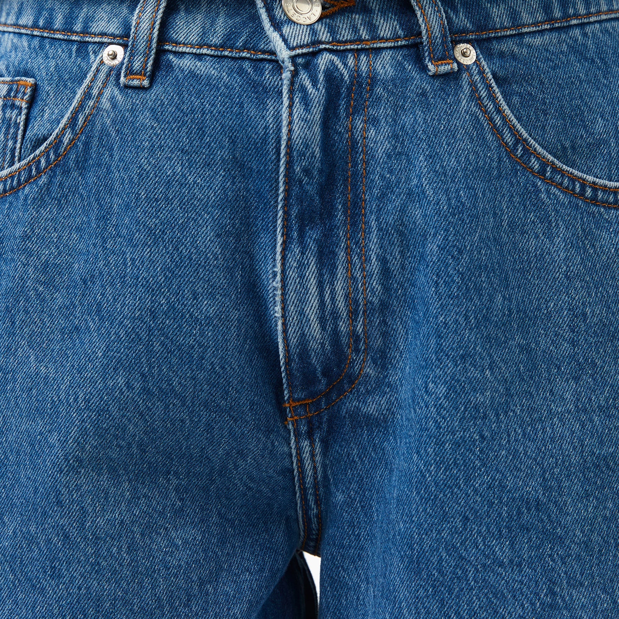 Lacoste Kadın Regular Fit Denim Koyu Mavi Şort