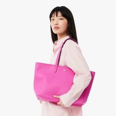  Lacoste Anna Kadın Pembe Omuz Çantası