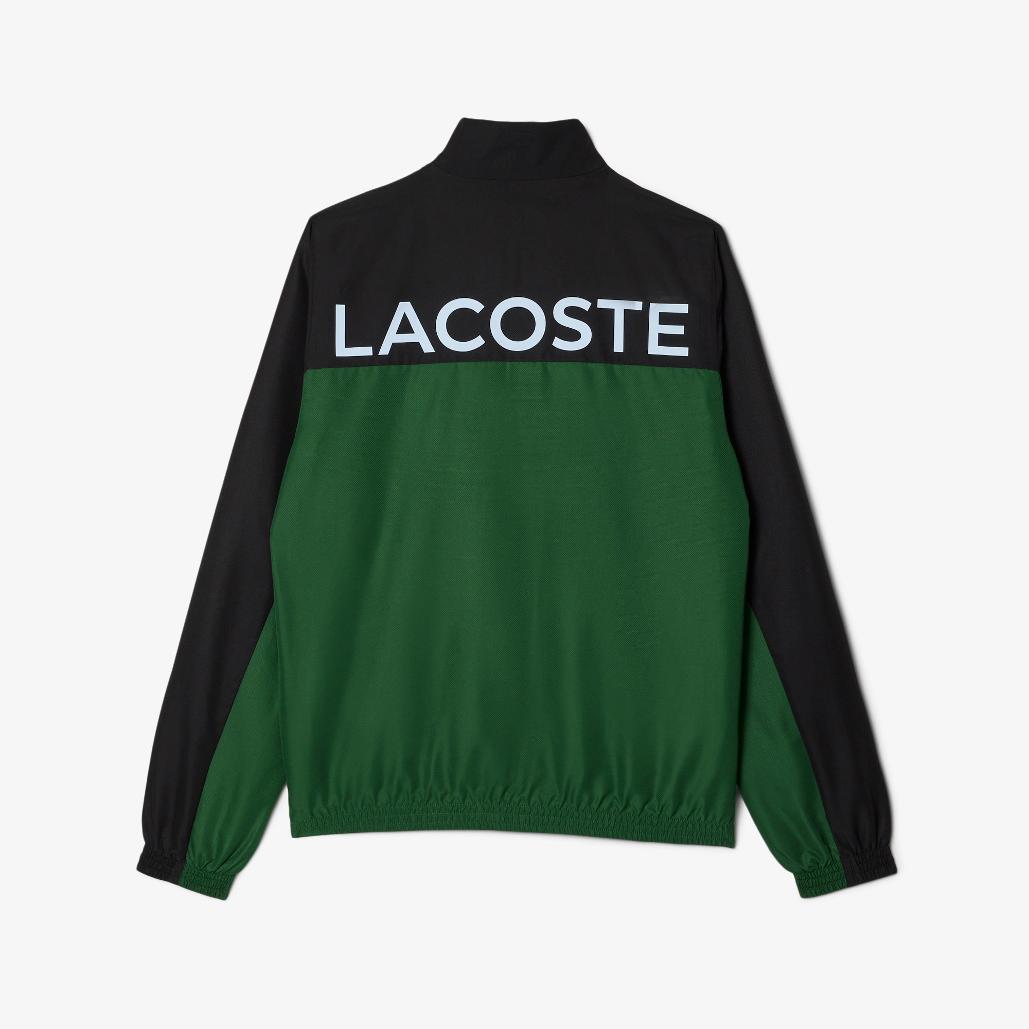 Lacoste Erkek Regular Fit Fermuarlı Renk Bloklu Siyah Eşofman Takımı