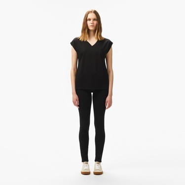  Kadın Skinny Fit Siyah Jean Pantolon