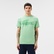 Lacoste Erkek Regular Fit Bisiklet Yaka Baskılı Beyaz T-Shirt