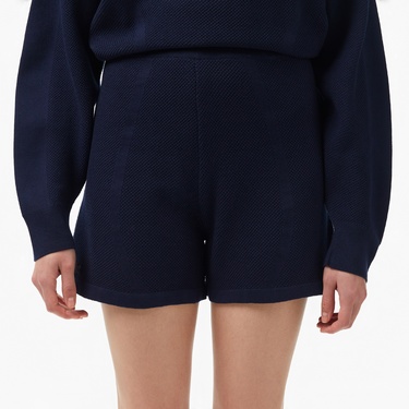  Kadın Relaxed Fit Lacivert Şort