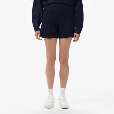  Kadın Relaxed Fit Lacivert Şort