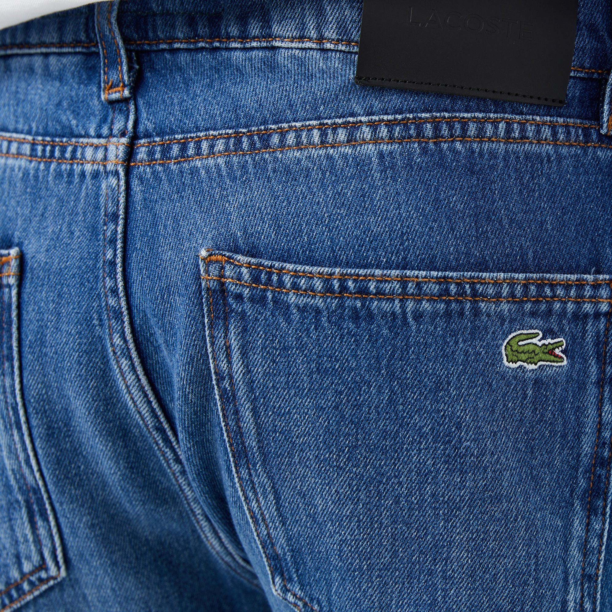 Lacoste Erkek Koyu Mavi Jean Pantolon