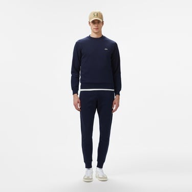  Lacoste Erkek Classic Fit Bisiklet Yaka Lacivert Sweatshirt