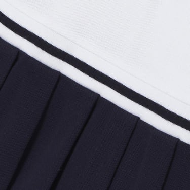  Jacadi Paris Kız Bebek Pamuklu Pike Polo Yaka Elbise