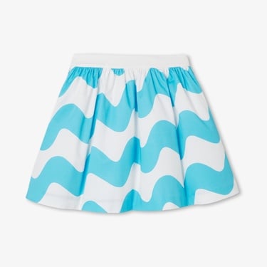 Jacadi Paris Kız Çocuk Dalga Desenli Saten Etek