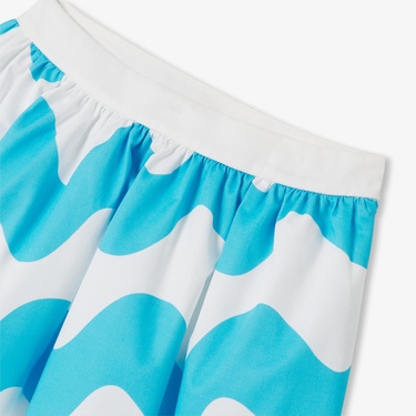  Jacadi Paris Kız Çocuk Dalga Desenli Saten Etek