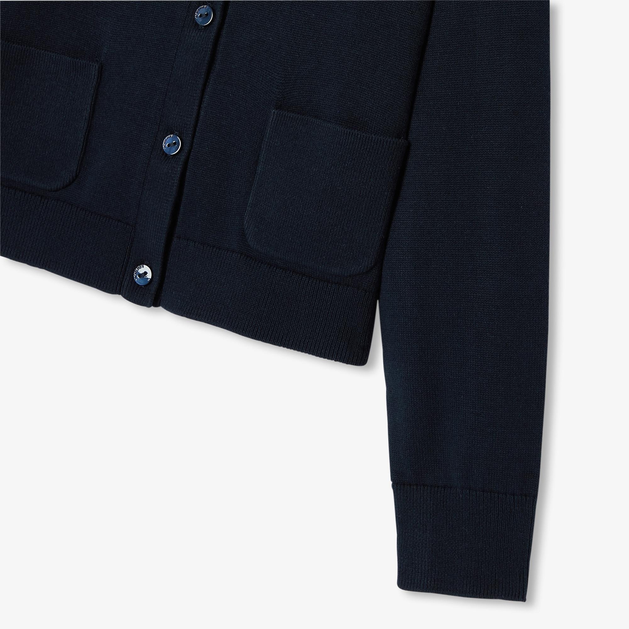 Jacadi Paris Kız Çocuk Organik Pamuklu Jarse Hırka