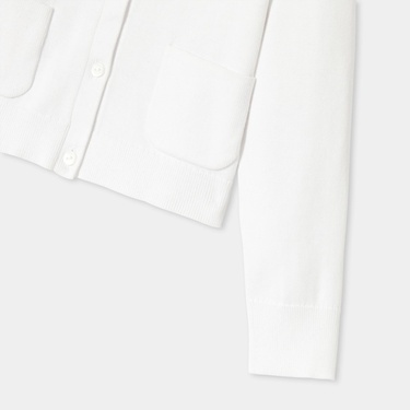  Jacadi Paris Kız Çocuk Organik Pamuklu Jarse Hırka