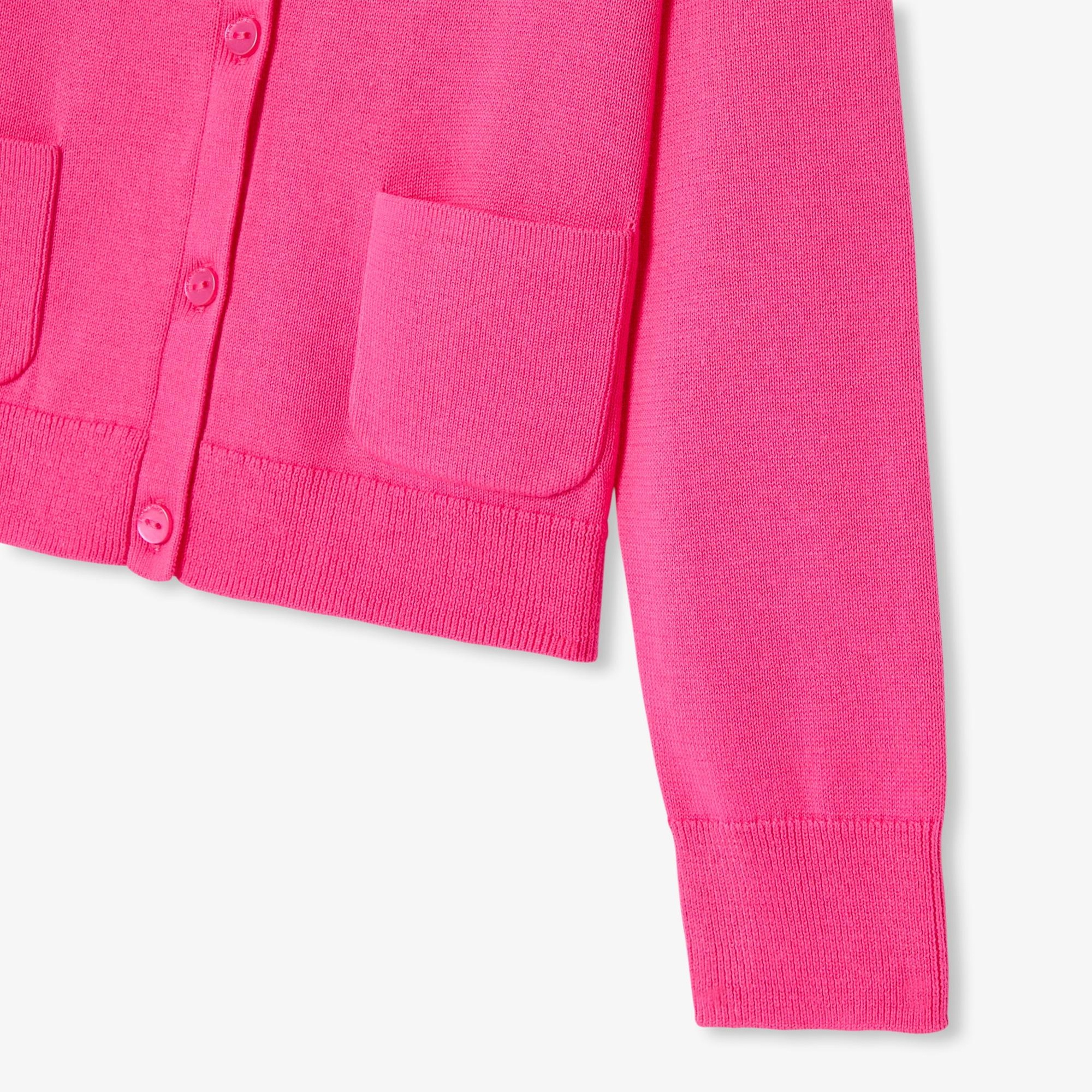 Jacadi Paris Kız Çocuk Organik Pamuklu Jarse Hırka