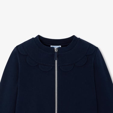  Jacadi Paris Kız Çocuk Fermuarlı Polar Hırka