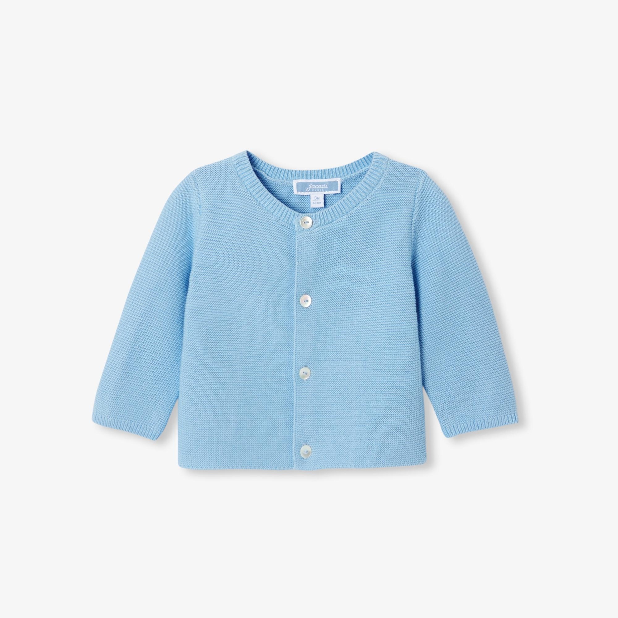 Jacadi Paris Yenidoğan Erkek Bebek Haroşa Örgü Hırka