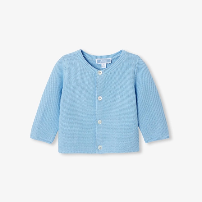  Jacadi Paris Yenidoğan Erkek Bebek Haroşa Örgü Hırka