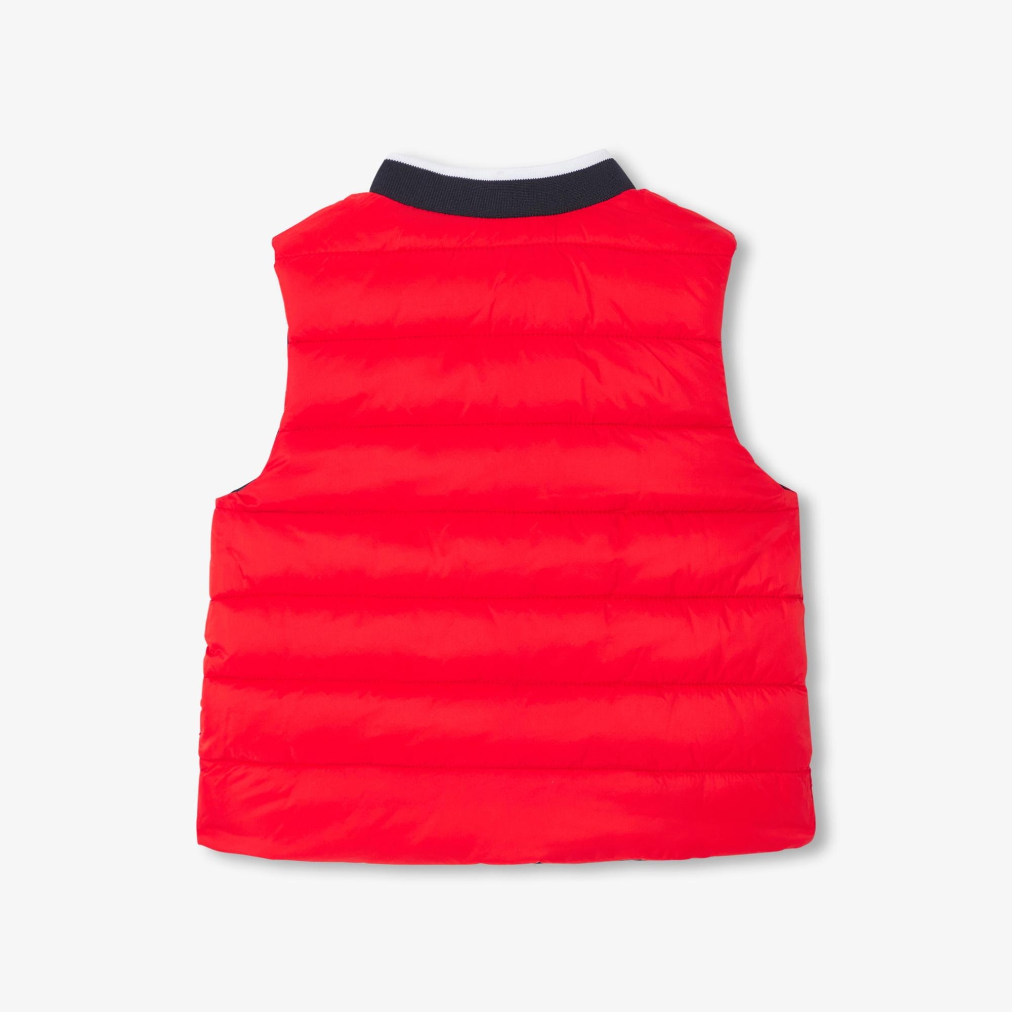 Erkek Bebek Çift Taraflı Dolgulu Yelek