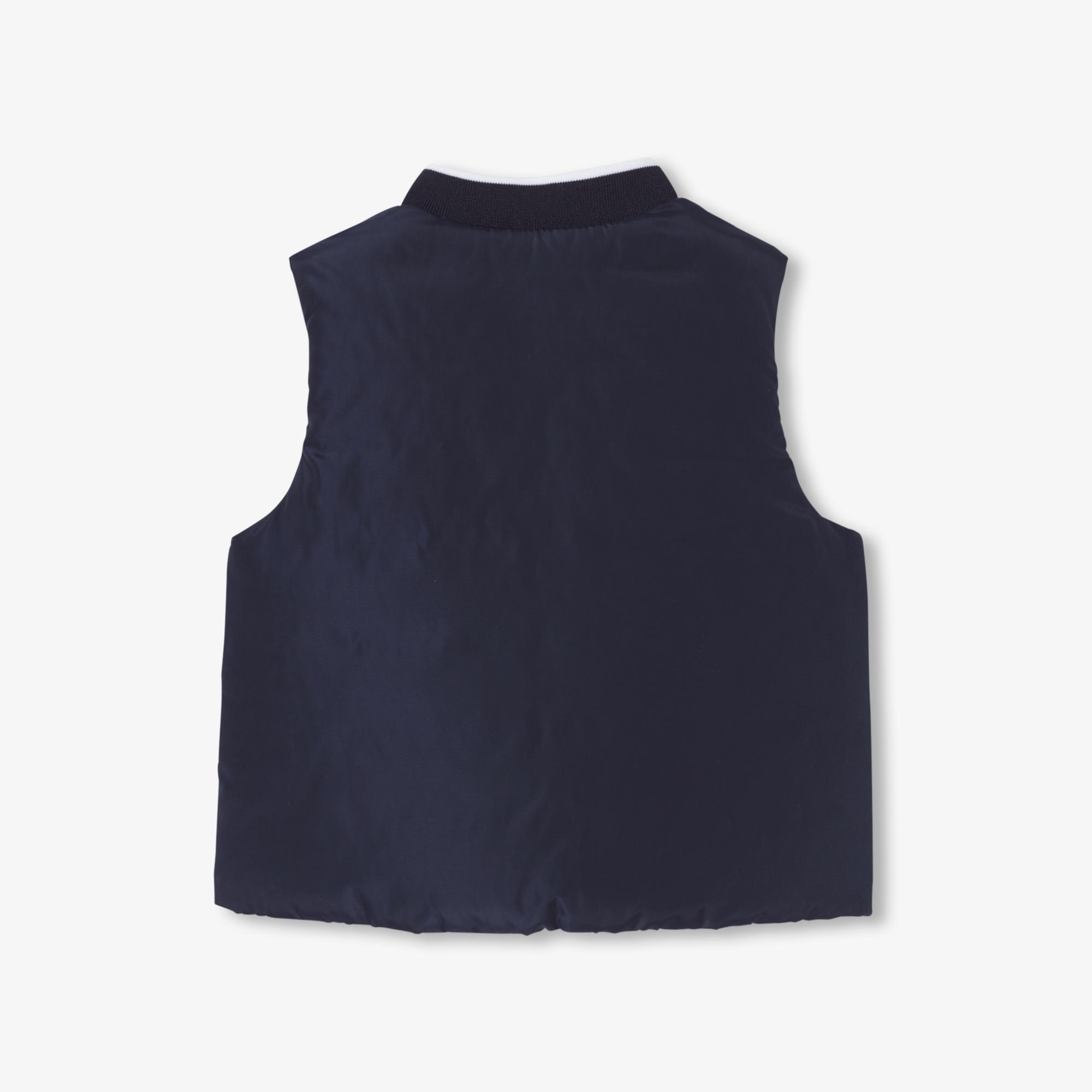 Erkek Bebek Çift Taraflı Dolgulu Yelek