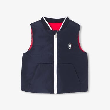  Erkek Bebek Çift Taraflı Dolgulu Yelek