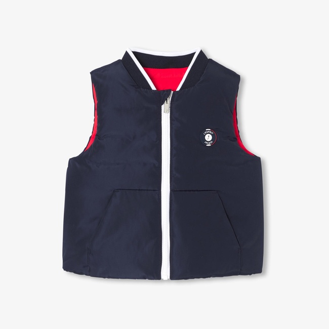  Erkek Bebek Çift Taraflı Dolgulu Yelek