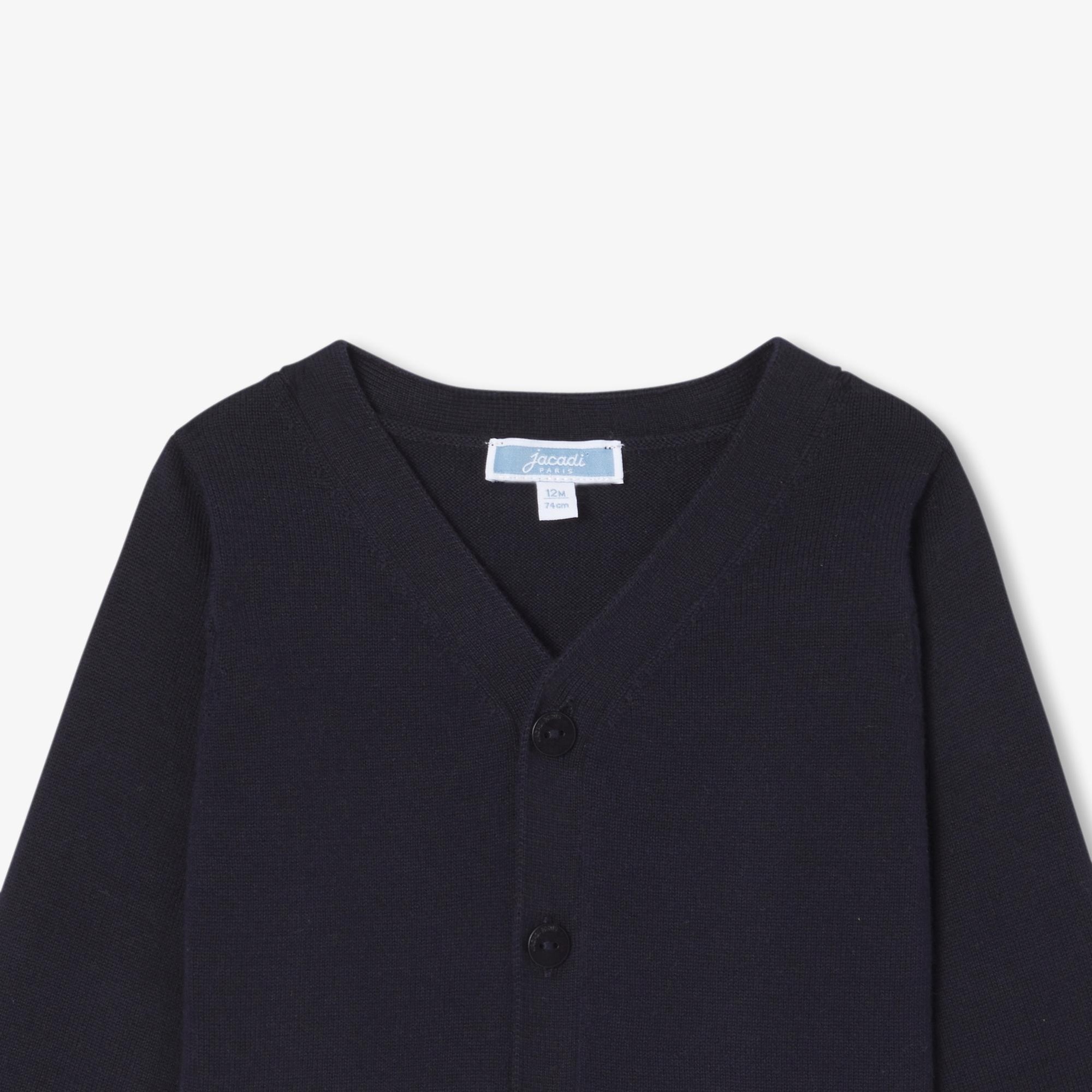 Jacadi Paris Erkek Bebek Yumuşak Örgü Hırka