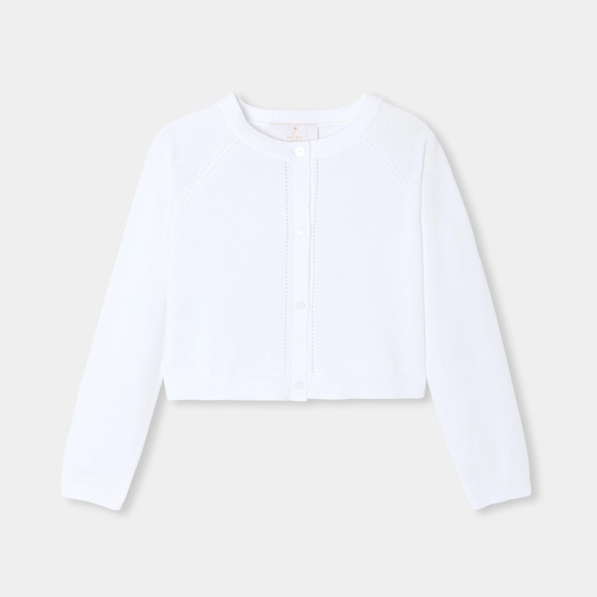 Jacadi Paris Kız Çocuk Jarse Kısa Kesim Hırka