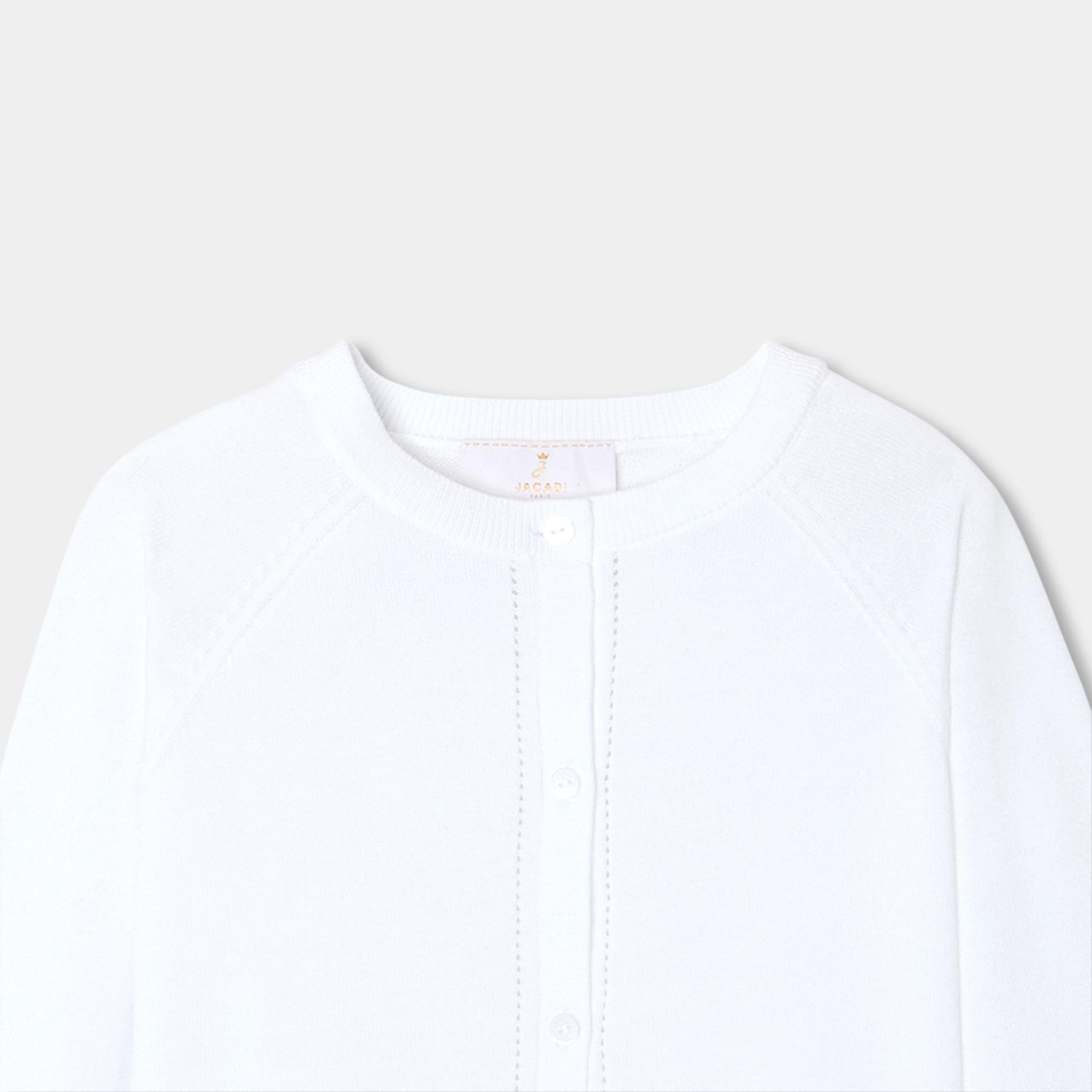 Jacadi Paris Kız Çocuk Jarse Kısa Kesim Hırka