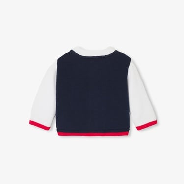  Jacadi Paris Yenidoğan Erkek Bebek Kolej Yaka Hırka