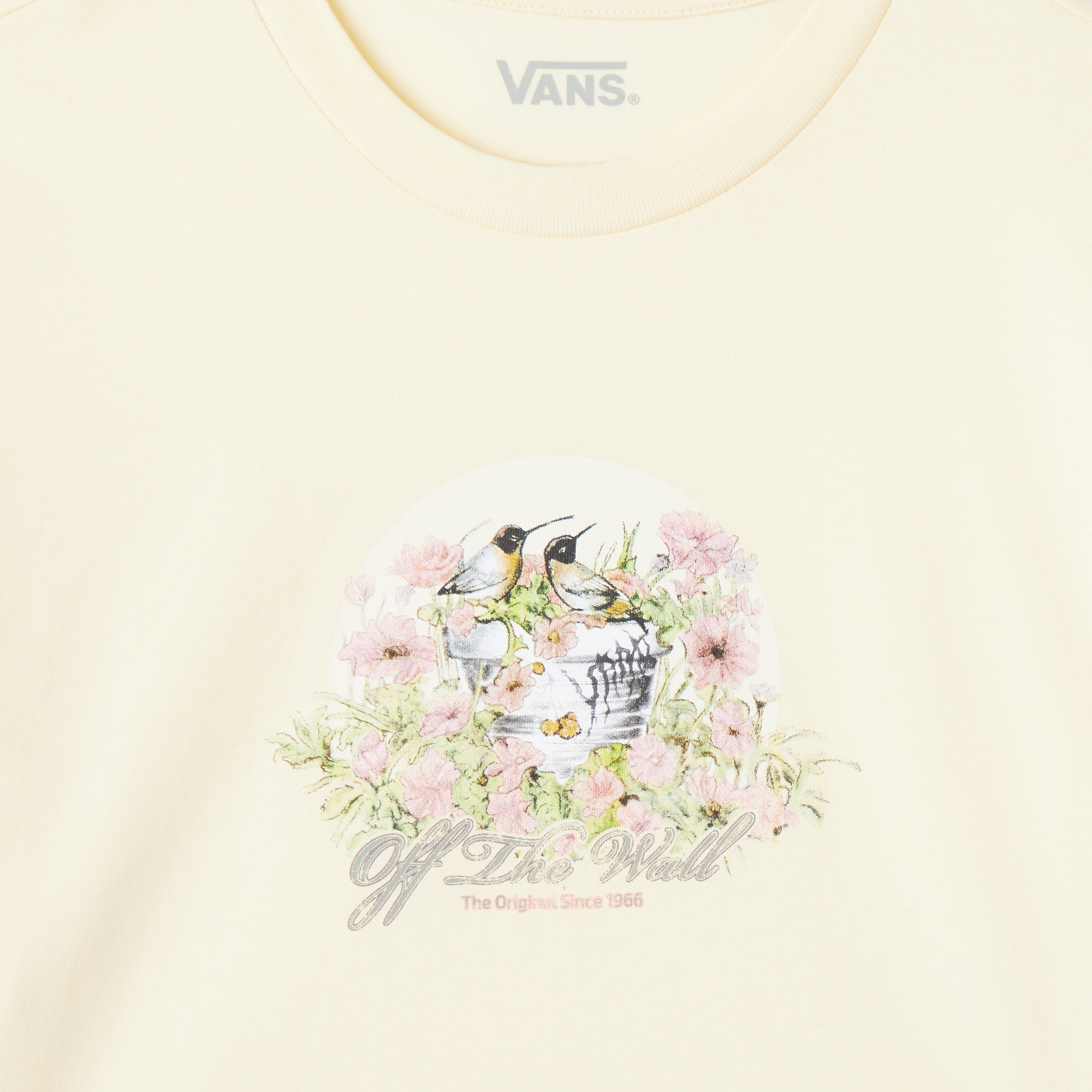 Vans Birdsong Relaxed Crop Ss Çocuk Sarı T-Shirt