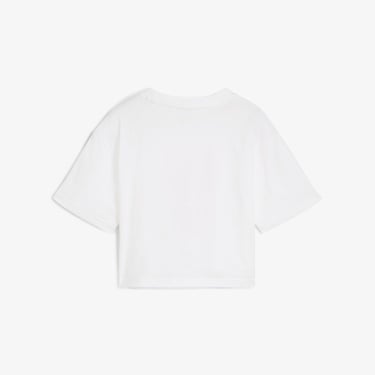  Puma Graphics Short Length Iı Çocuk Beyaz T-Shirt
