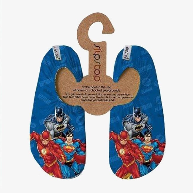  Slipstop Avengers Justice League Çocuk Renkli Havuz Ayakkabısı