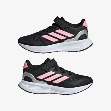  adidas Run Falcon 5 EL Çocuk Siyah Spor Ayakkabı