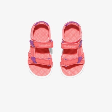  Timberland Perkins Row Backstrap Çocuk Pembe Sandalet