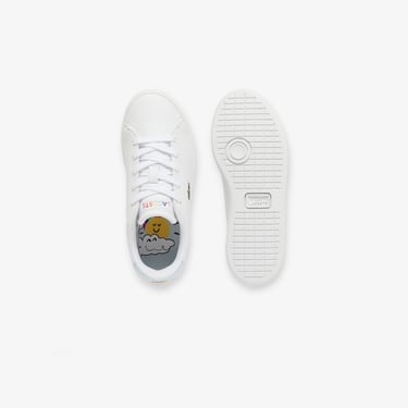  Lacoste Court Çocuk Beyaz Sneaker